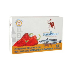 Pimientos rellenos Merluza/gambas