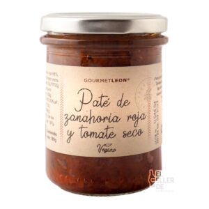 pate de zanahoria y tomate seco