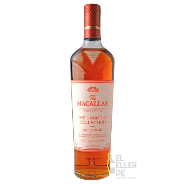 whisky the macallan rich cacao