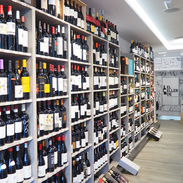 Tienda de vinos El Celler de La Fontana Jávea