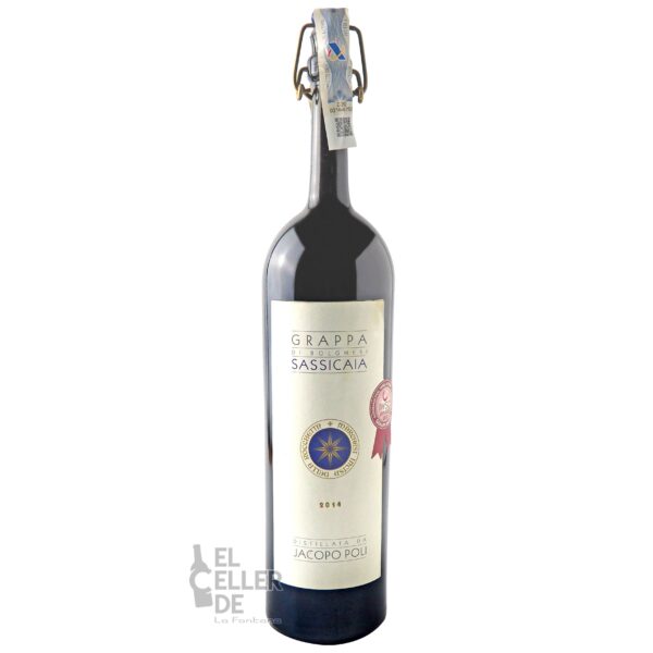 Grappa di Sassicaia Poli El Celler de La Fontana