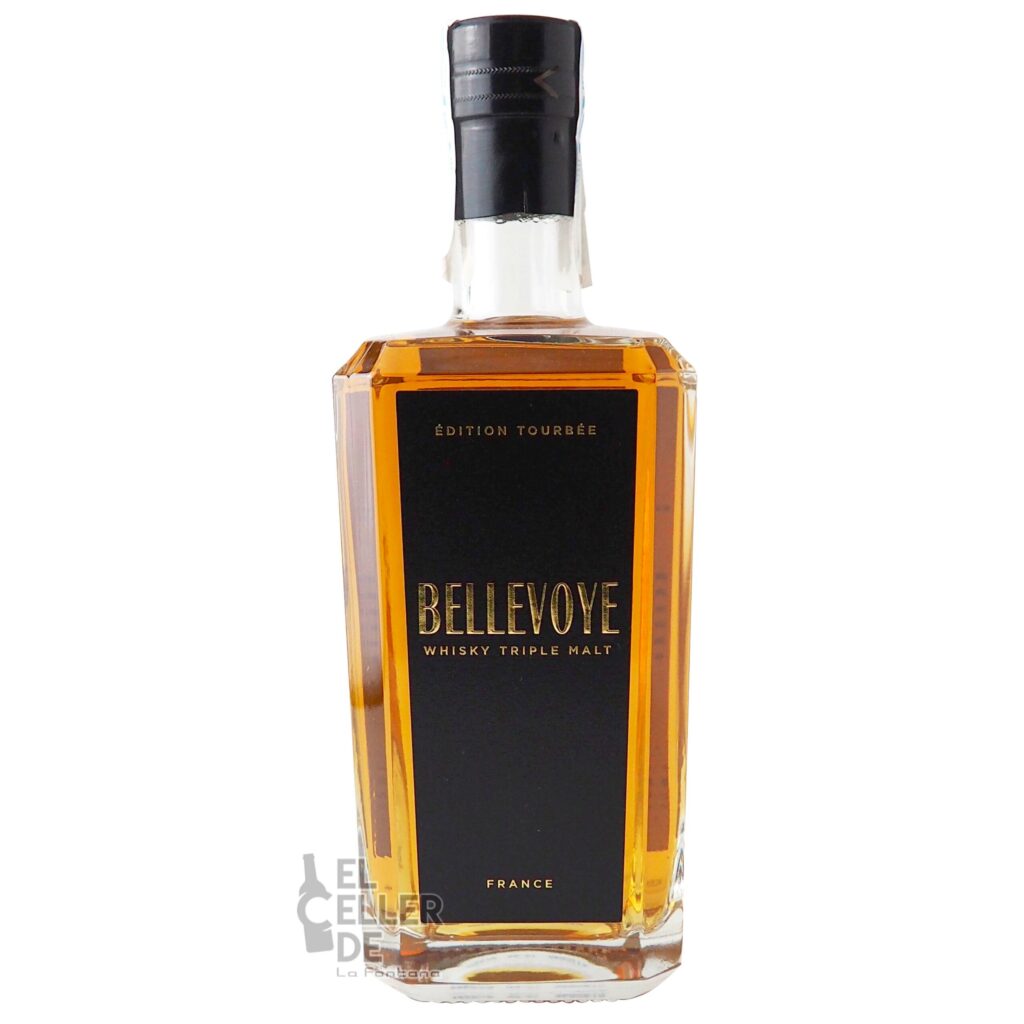 Whisky Bellevoye Black Triple Malt Tourbé