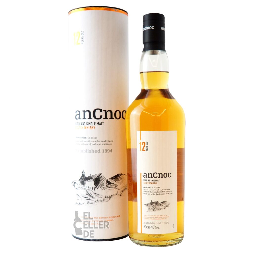 Whisky De Malta Ancnoc 12 Años