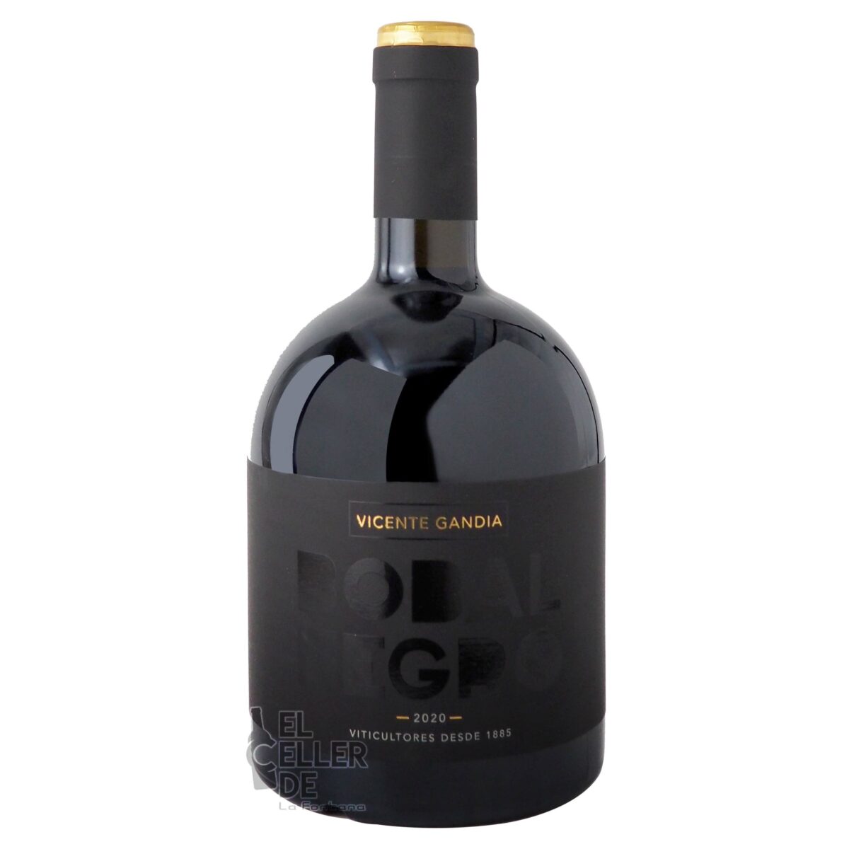 Bobal Negro 2020 vino tinto vicente gandía El Celler de La Fontana
