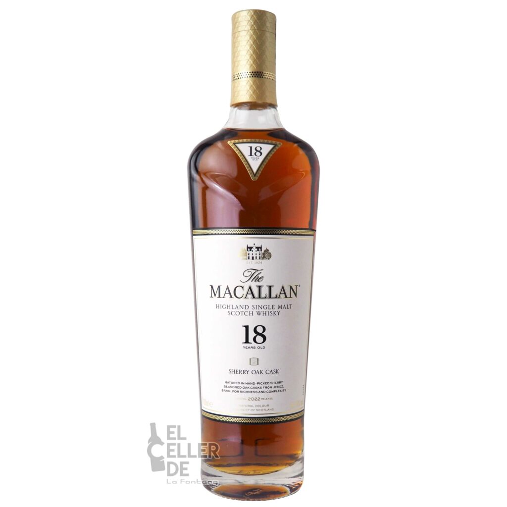 Macallan Sherry Oak Cask 18 Años