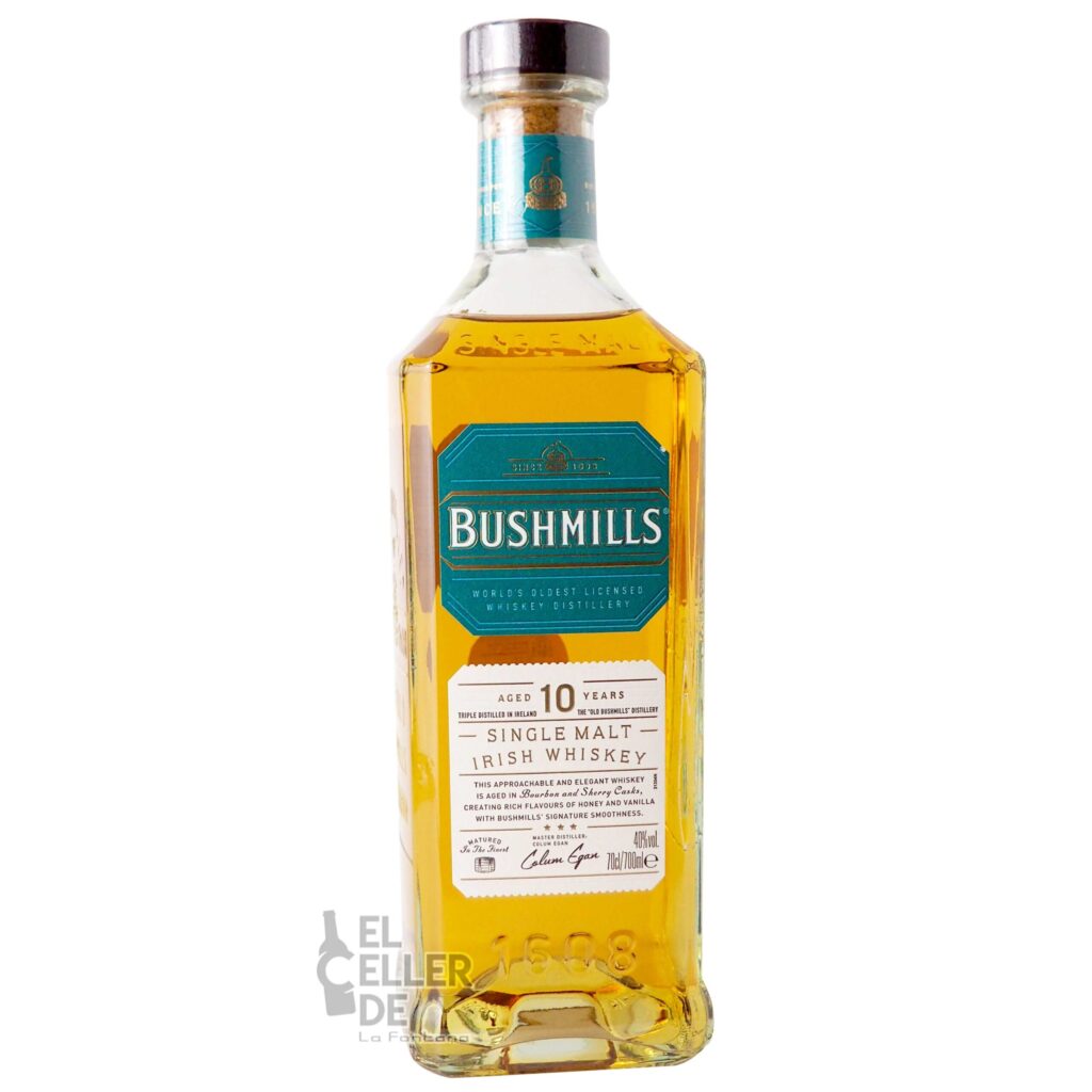 Whisky Bushmills 10 Años