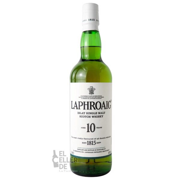 Whisky Laphroaig Malta 10 años El Celler de La Fontana