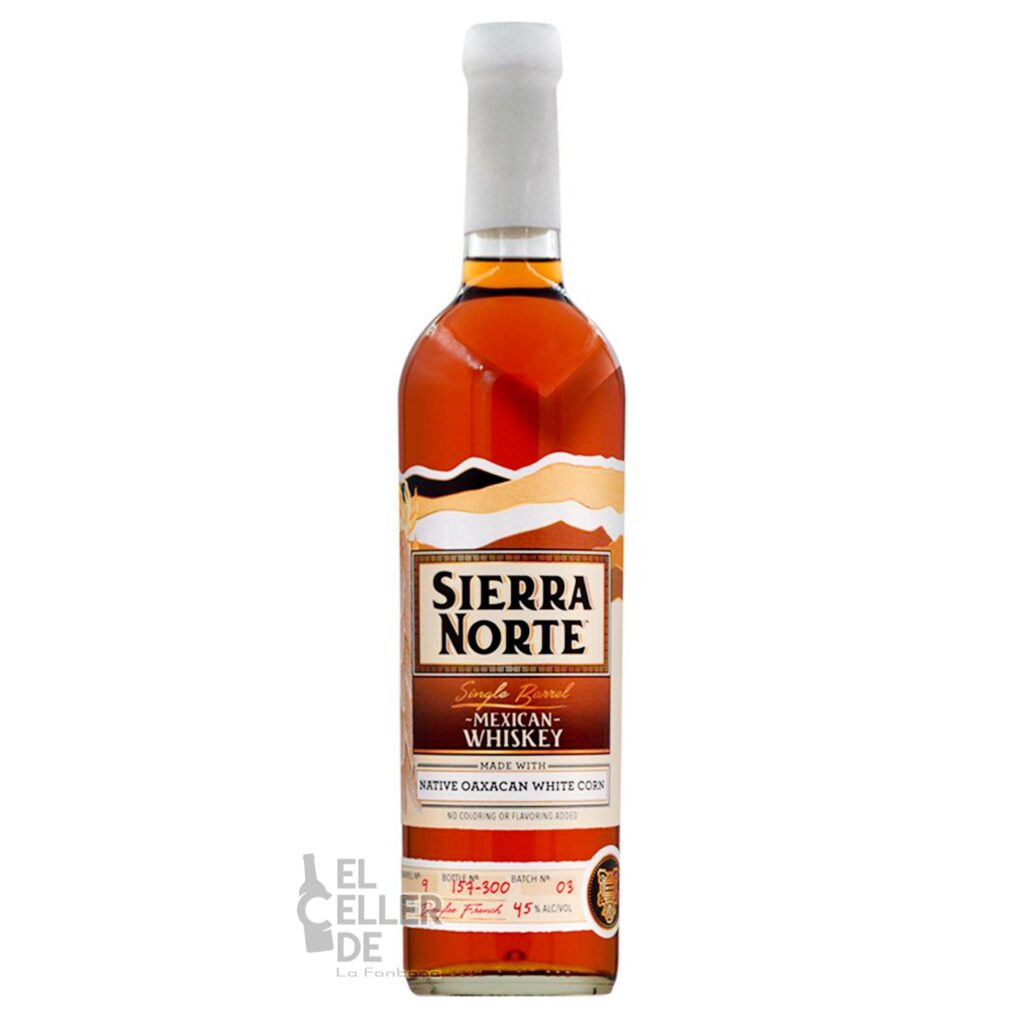 Whisky Mexicano Sierra Norte Maíz blanco