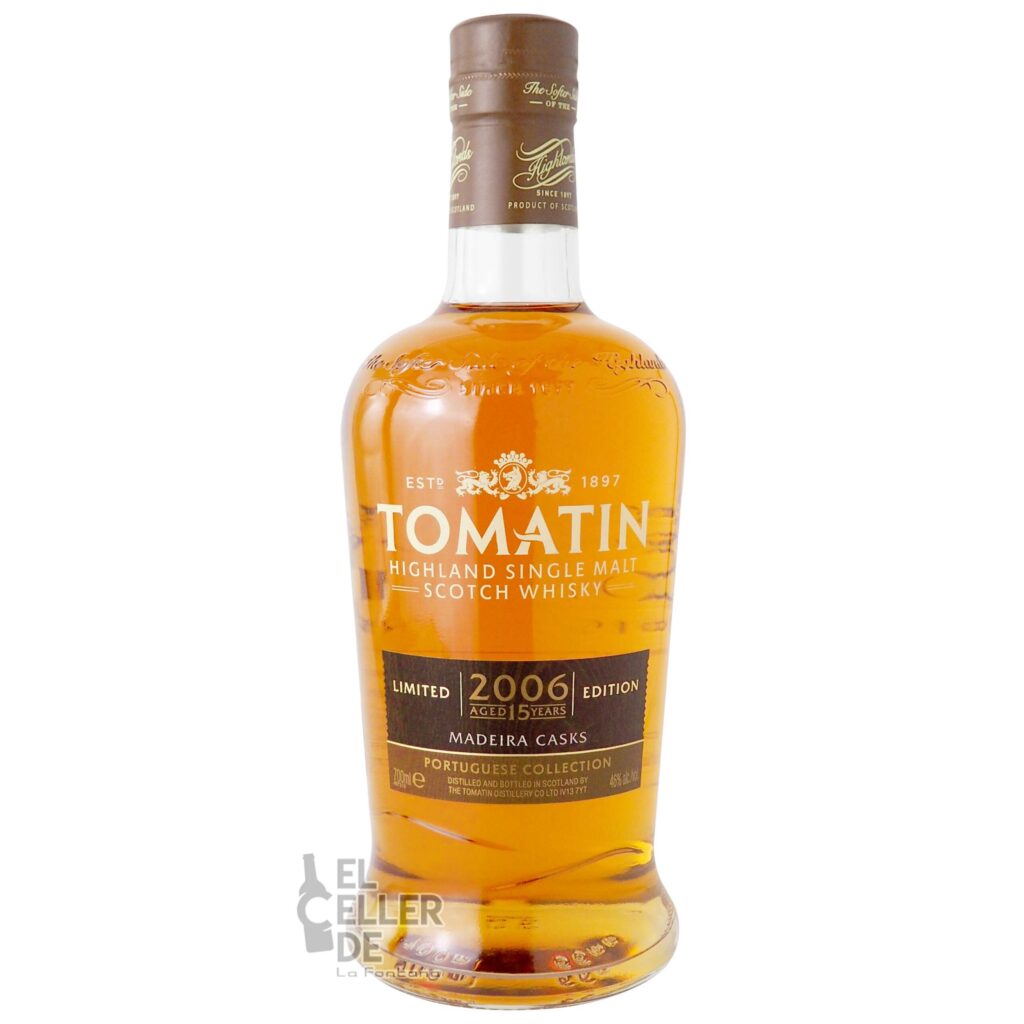 Tomatin 15 Years Colección Portuguesa Madeira Casks 2006