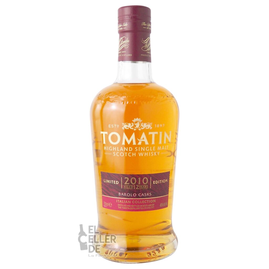 Tomatin The Italian Collection Barolo Cask 12 year old Whisky