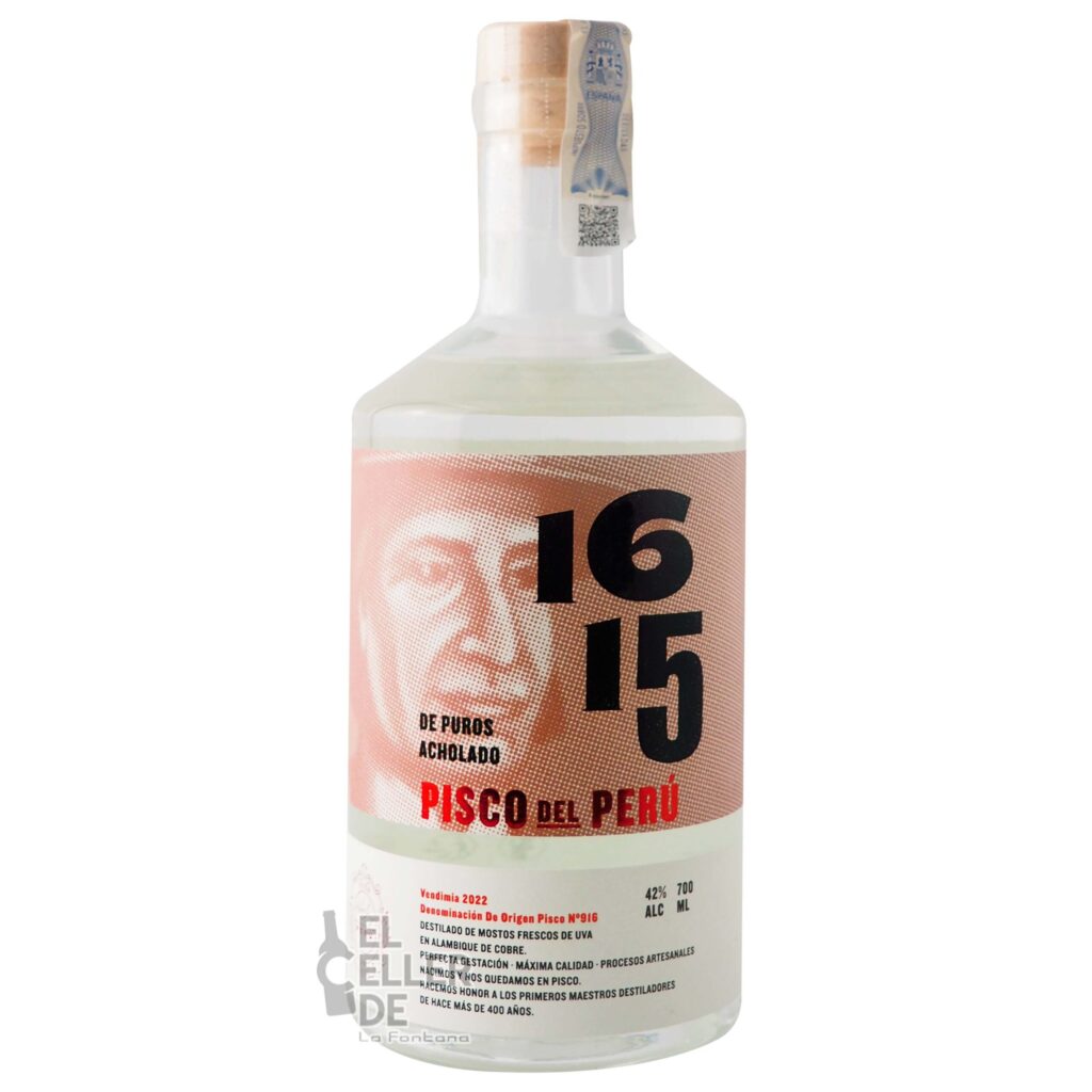 Pisco 1615 de Puros Acholado