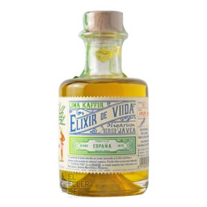 Elixir de Xabia con lima kaffir El Celler de La Fontana scaled