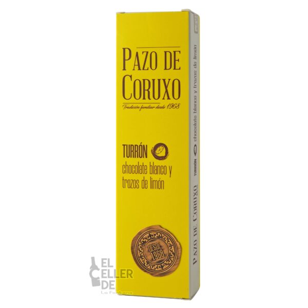Turron de chocolate blanco con limon El Celler de La Fontana scaled