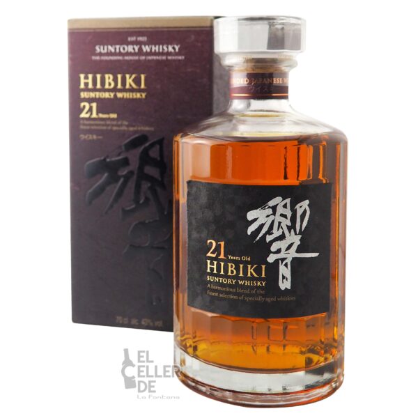 Whisky Hibiki 21 Años Suntory Reserva El Celler de La Fontana