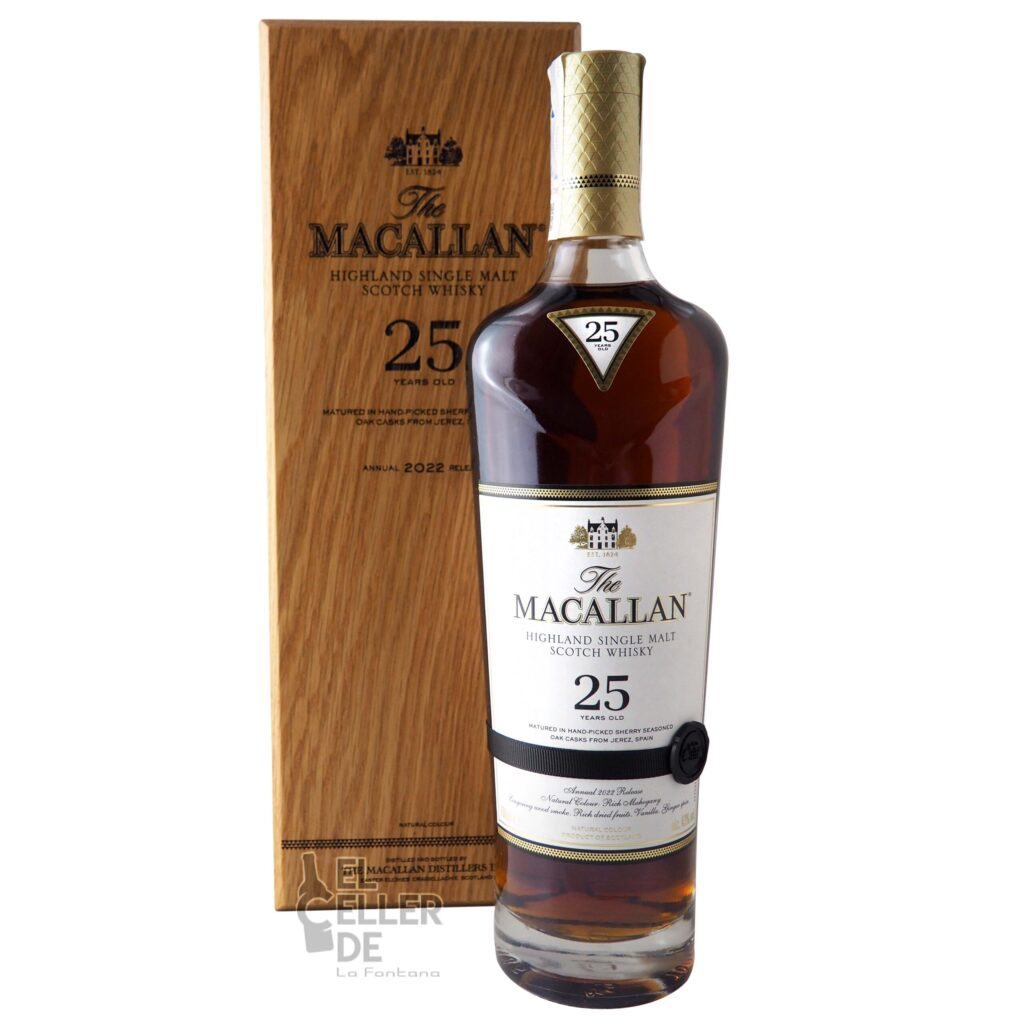 Macallan 25 Años Sherry Oak