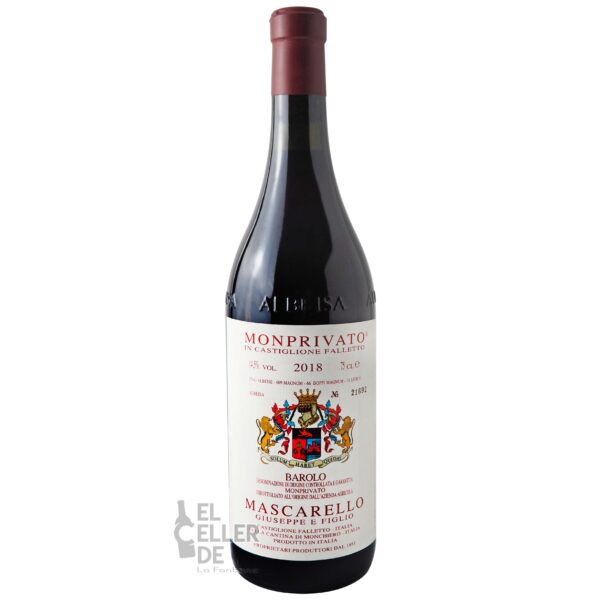 Giuseppe Mascarello Barolo Monprivato 2018 El Celler de La Fontana