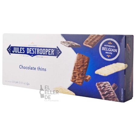 Jules Destrooper Chocolate Thins El Celler de La Fontana scaled