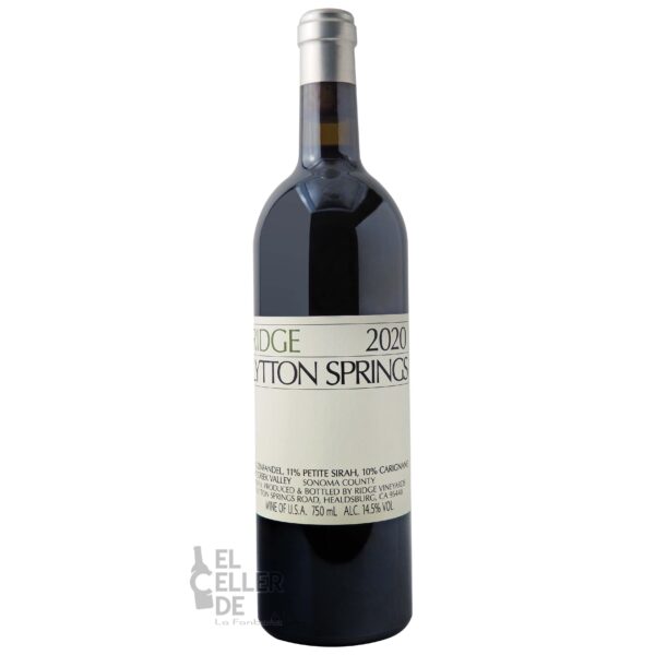 Ridge Lytton Springs El Celler de La Fontana
