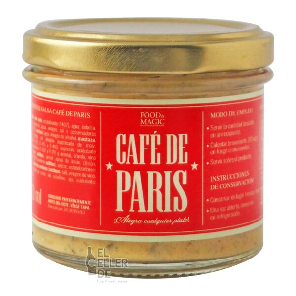 Salsa Café de París El Celler de La Fontana
