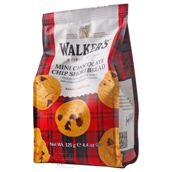 Walkers galletas de chocolate El Celler de La Fontana