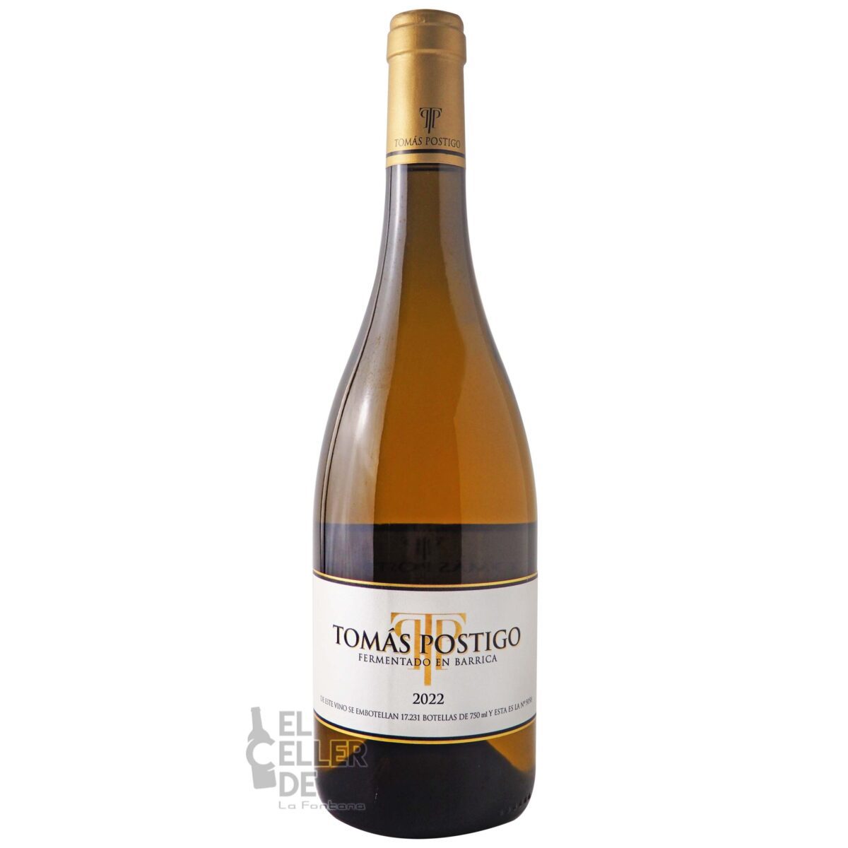 Tomas Postigo Blanco Barrica  El Celler de La Fontana scaled