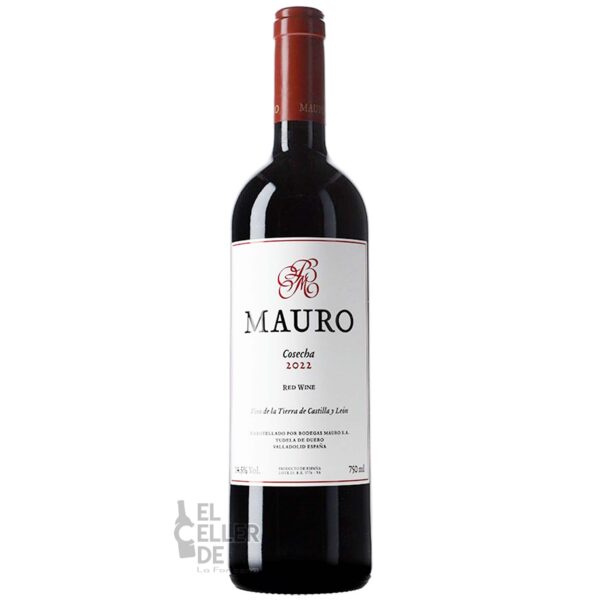 Vinto tinto Mauro cosecha 2022 El Celler de La Fontana