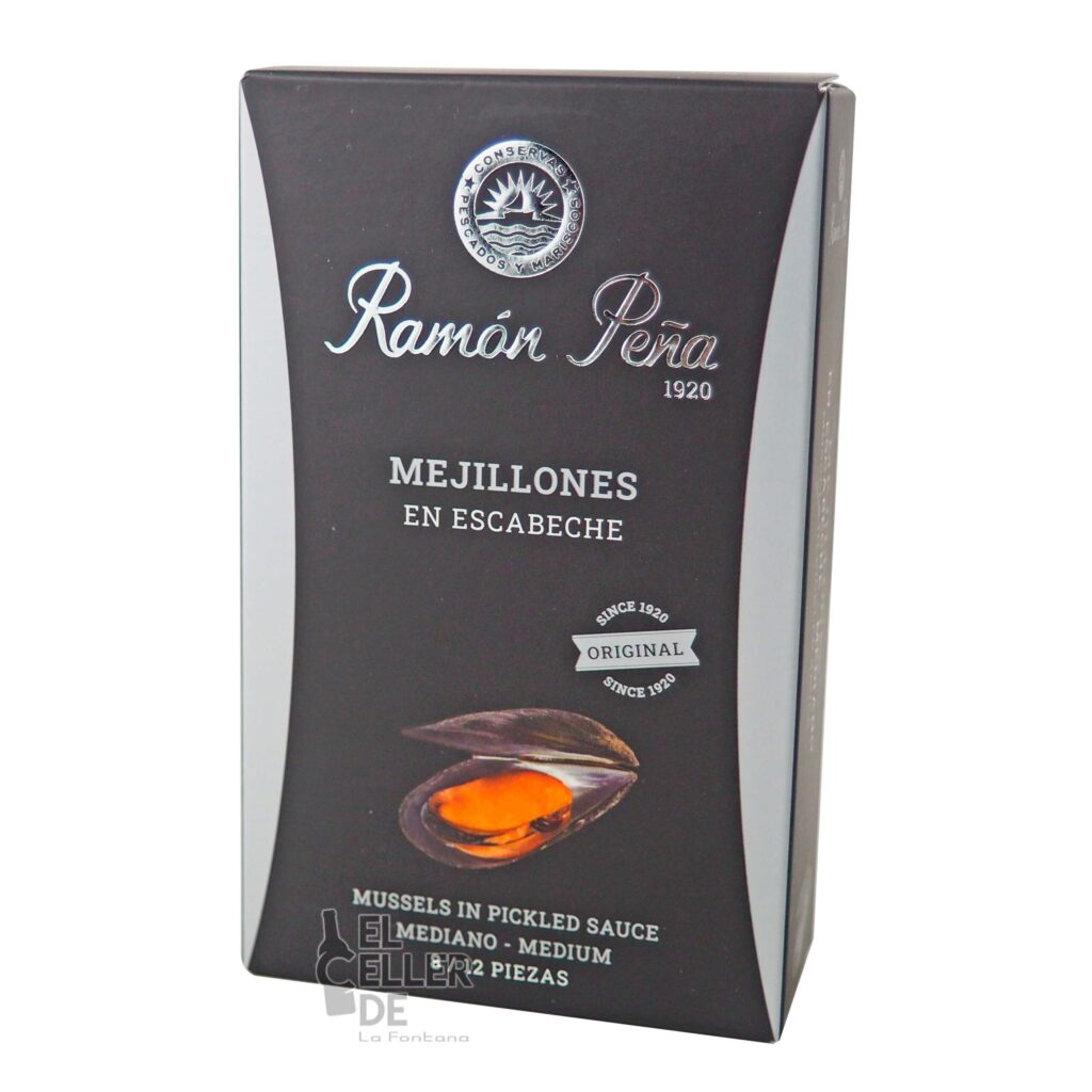 Mejillones en escabeche Ramón Peña 8/12