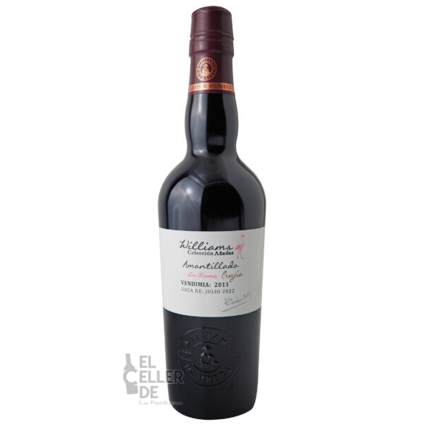 Williams Amontillado en Rama Crujía 2011 El Celler de La Fontana