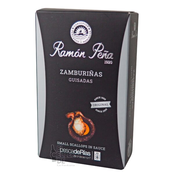 Zamburiñas guisadas de Ramón Peña El Celler de La Fontana