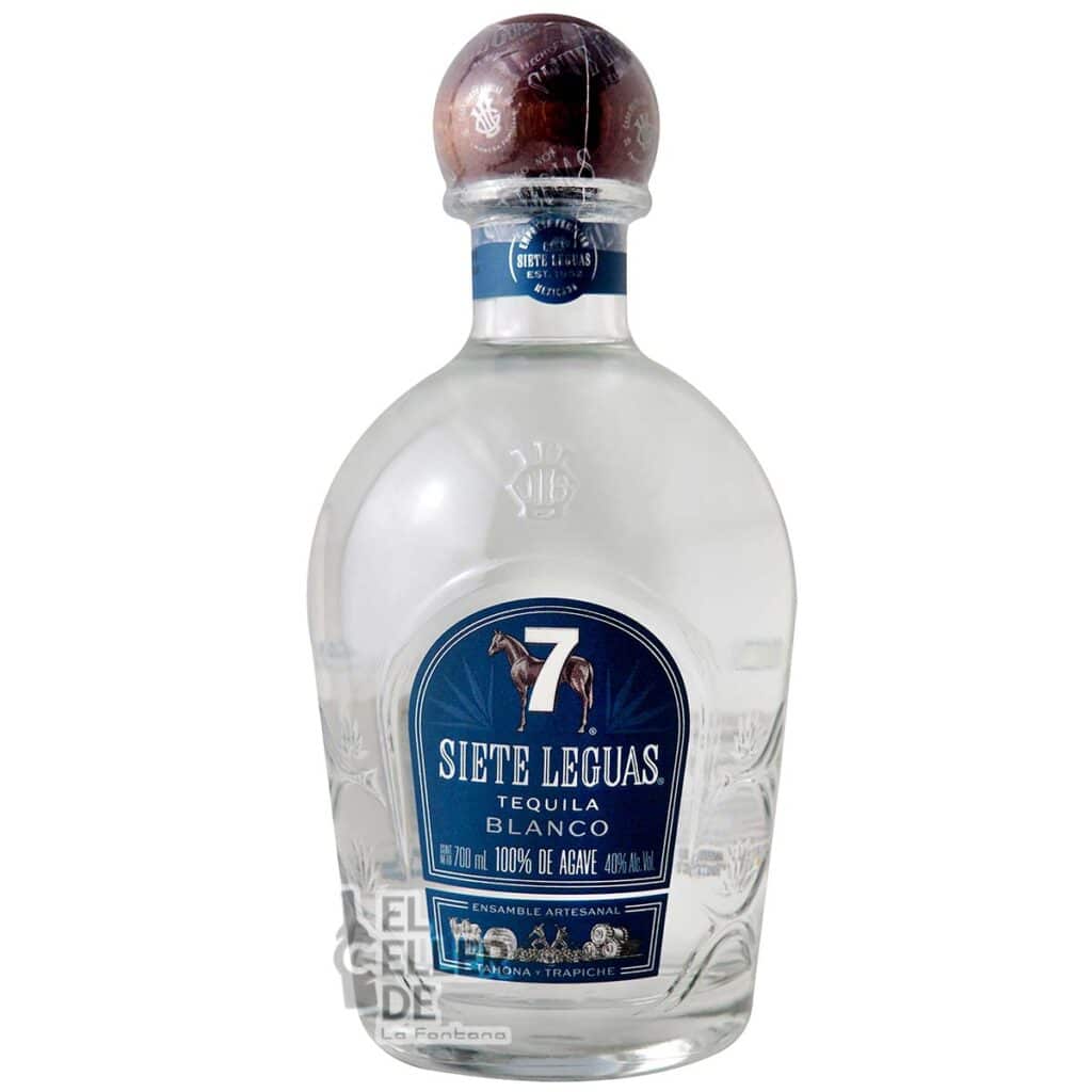 Tequila Siete Leguas Blanco – Auténtico 100% agave premium
