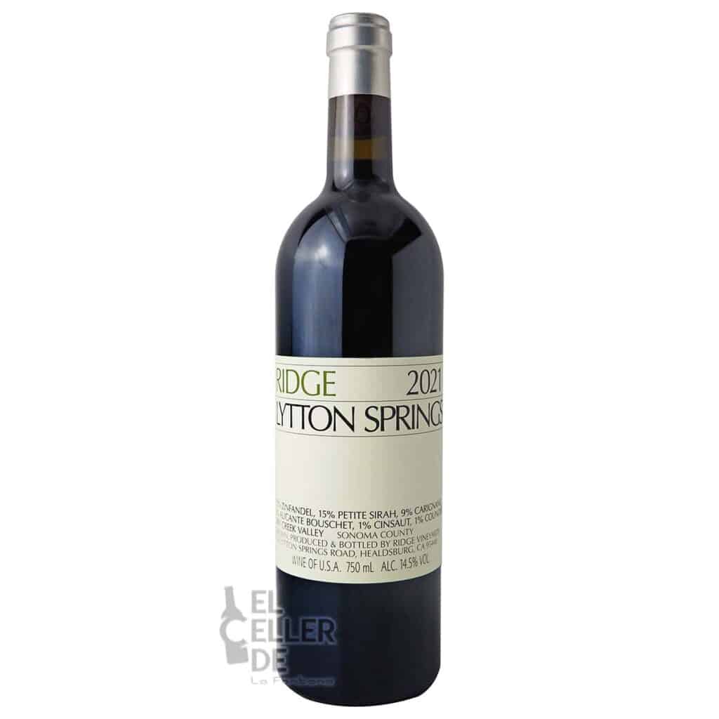 Ridge Lytton Springs – vino tinto premium