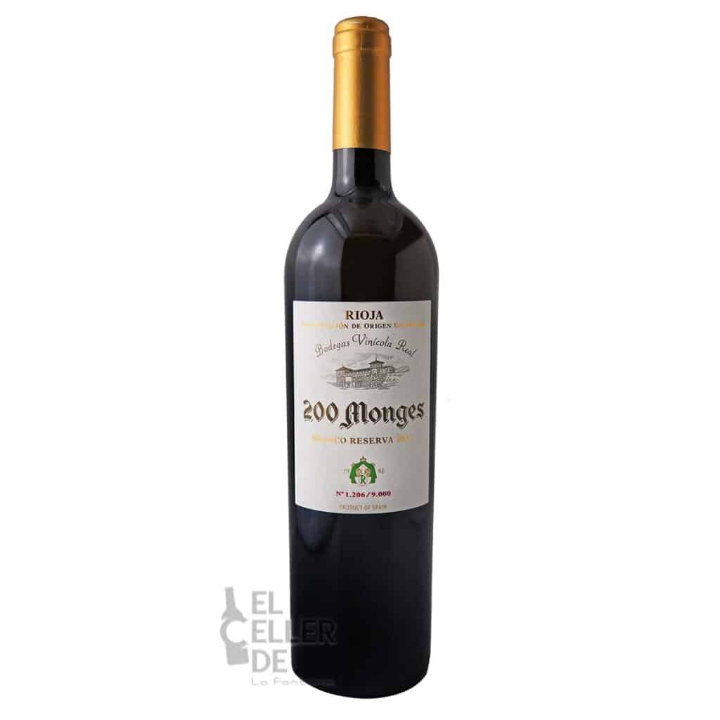 200 Monges Reserva Blanco 2011 – vino blanco Rioja premium