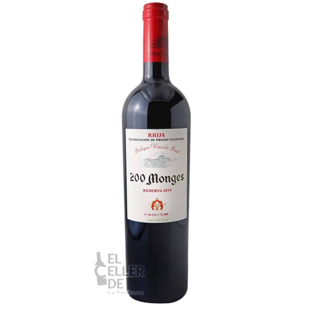 200 Monges Reserva Tinto – vino premium Rioja