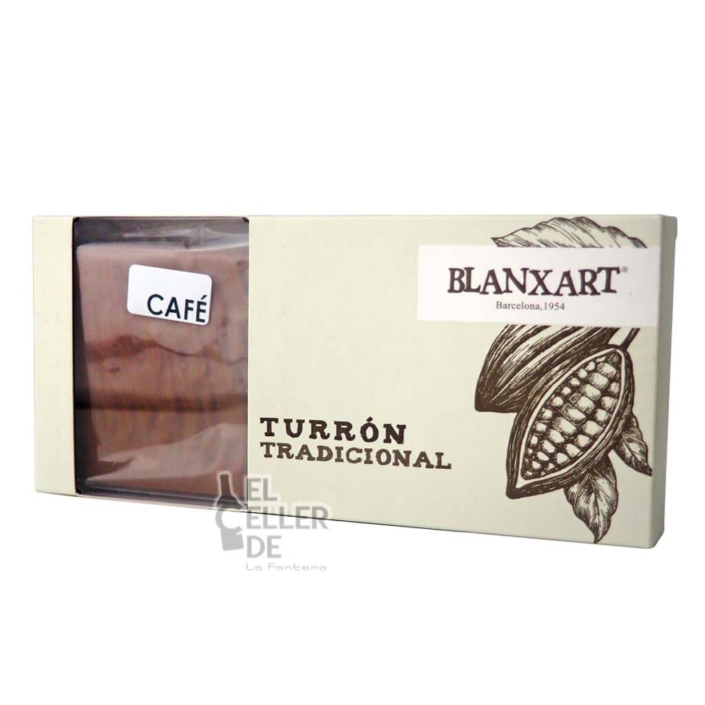Turrón de café Blanxart – artesano gourmet 250 g