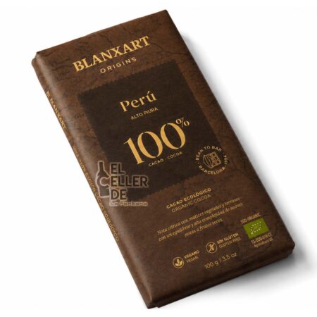 100% cacao Ecológico Perú (100g) premium El Celler de La Fontana